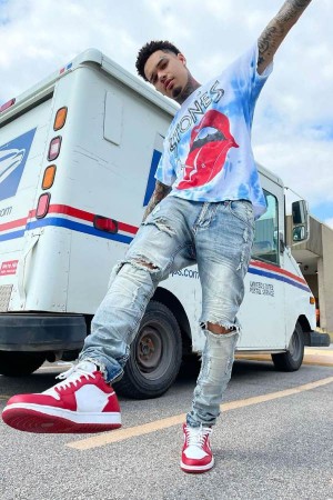 Wash Fashion Nova Terren Skinny Men Jeans USA | 725603ZKR